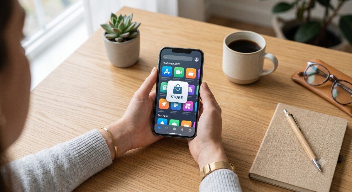 Step-by-step workflow for mobile app verification