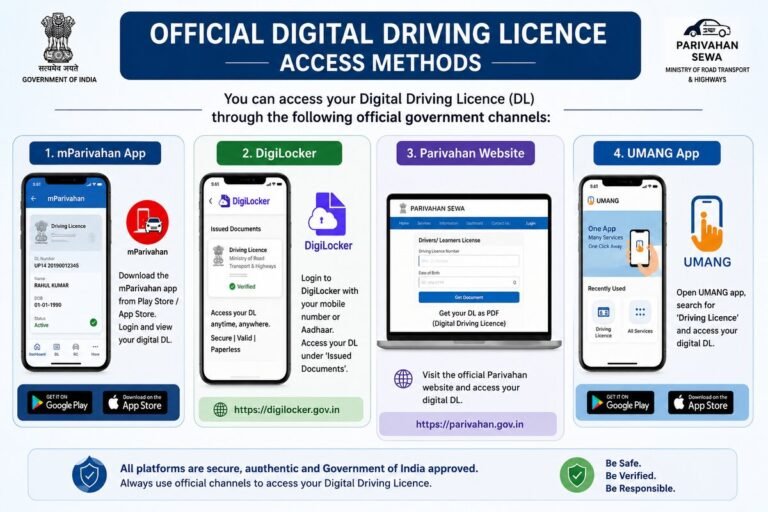Overview of Official Driving Licence Process