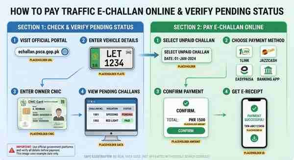 How to Pay Traffic E-Challan Online & Verify Pending Status